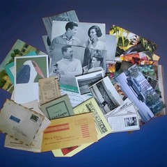 50 Piece Mixed Media Junk Journal Ephemera Lot Paper Collage Craft Lot P1m