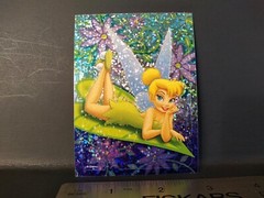 Disney TINKERBELL FAIRY Prism Vending Machine Sticker RARE HTF PETER PAN