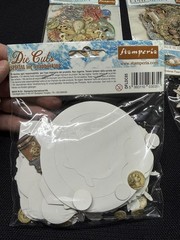 Stamperia Ephemera Die/Paper Cut Outs Lot Of 4 Different Packages
