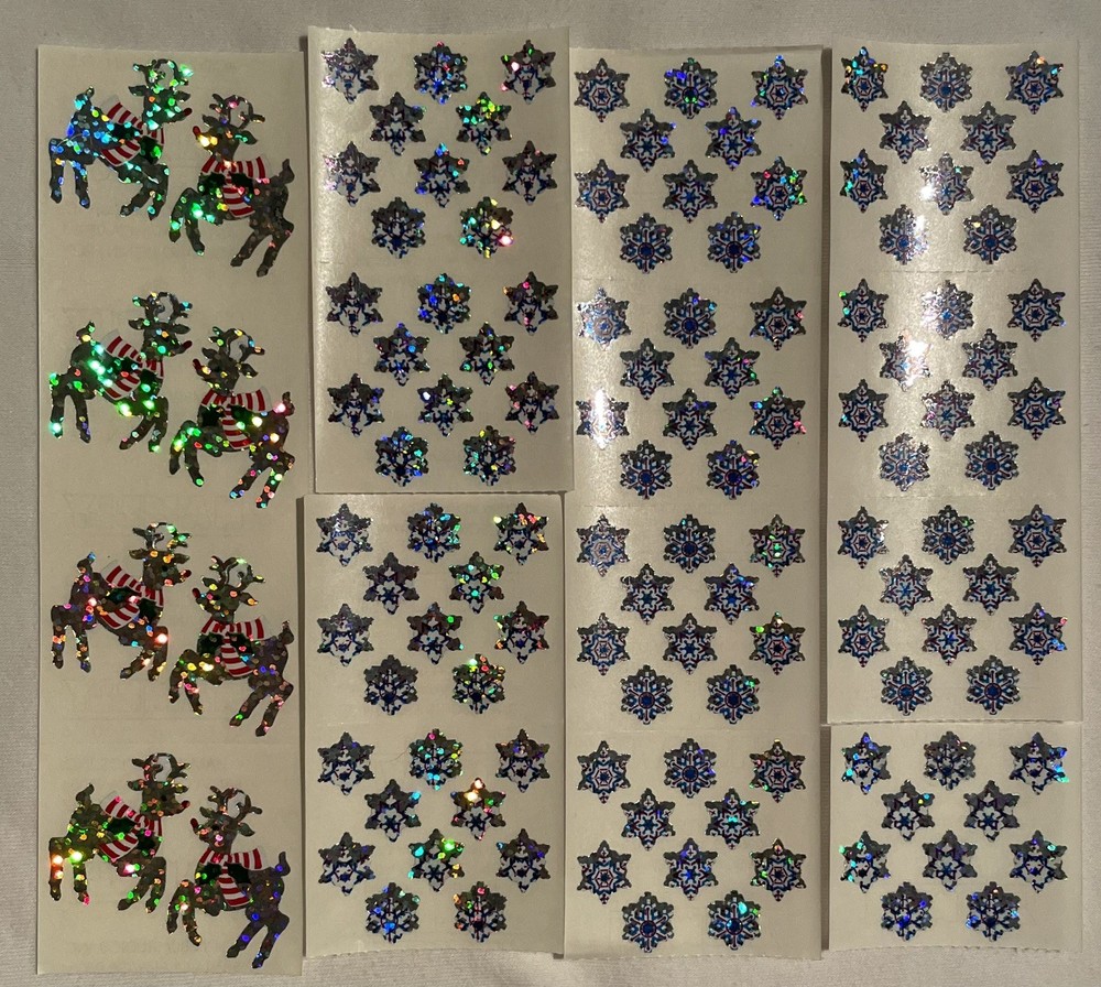 Vintage Rare 80’s 90’s Holo Prismatic Stickers Lot Hambly New #14