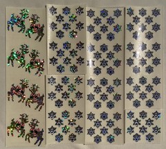 Vintage Rare 80’s 90’s Holo Prismatic Stickers Lot Hambly New #14