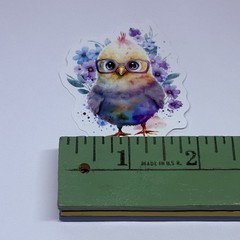 Cute Chick Animal Love Sticker Vinyl Decal Journal Wall Floral Art Decor Tc6