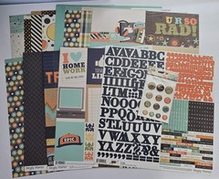 Scrapbook Bundle Heidi Swapp Echo Park Simple Stories Stickers Binder Paper More