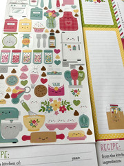 VERY RARE- BAKE ME HAPPY MADE WITH LOVE ICON PAPER DOODLE-POPS STICKER DOODLEBUG