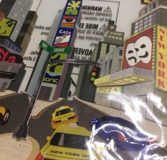 New York City NYC Theme Scrapbook Stickers Sealed Set Of 4 Packs