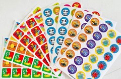 1099+ Lot Scrapbooking Stickers Assorted Brands Mixed Themed Card Making Sheets