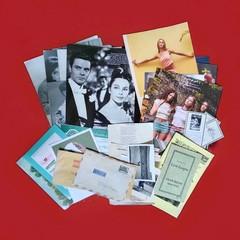 50 Piece Mixed Media Junk Journal Ephemera Lot Paper Collage Craft Lot P1m