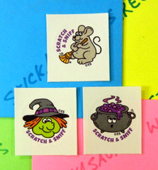 Halloween Witch Blackberry Grape Everything Smells Sticker Lot Of 3