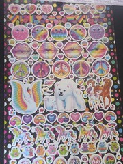 Lisa Frank Sticker Book 5 Sticker Sheets 600 Stickers Bendon New Booklet