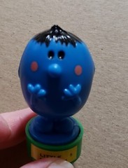 Vintage Mr Men Little Miss Stamper Ink Rubber Stamp Little Miss Shy