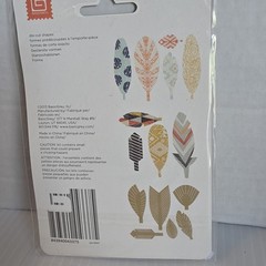 Basic Grey – Scrapbooking Junk Journal Die-Cuts and Embellishments Lot Of 6