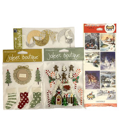 Large Lot Of Scrapbook Sticker Sets: Jolee’s, Martha Stewart, Holidays, More+++!