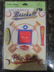 Lot Of 4 K & Co Sweet Pea Baby Boy Scrapbooking Stickers Baseball, My First