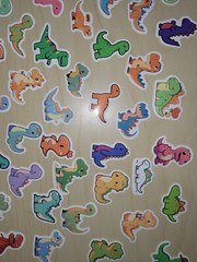 100 Cute Dinosaur Stickers
