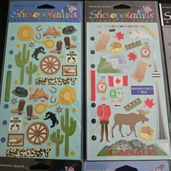 Vintage Lot of 6+ NEW Stickopotamus Scrapbooking Binder Stickers Sheets SEALED