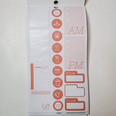 The Happy Planner Household Sticker Book 1372 Pcs me & my BIG ideas Silver Foil