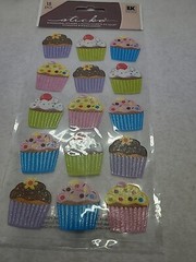 Lot of Sticko Stickers – 4 Packs – Butterfly Foil, Baby, Cupcakes, Valentines
