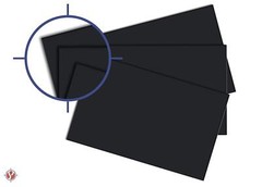 Black Chipboard – Medium Weight 30 Pt. (624gsm) Cardboard Sheets – 25 per Pack