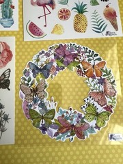 Violette Sticker Club 18 Sheets Pro Pack Sticker Sheets Butterflies Flowers