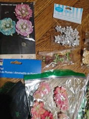 Lot Of Mini Crafting Flowers