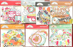 YOU CHOOSE – BITS & PIECES CHIT CHAT DOODLEBUG SOOO CUTE DIE CUT EMBELLISHMENTS