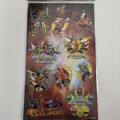 Power Rangers super Megaforce sticker fun pack 2 packs of 3 sheets 2014