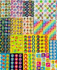 BIG MOODS, School Smart, Sandylion, Hallmark, American Greetings 655+ Stickers