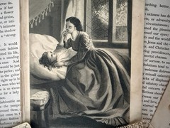 Romantic Motherhood Vintage Book Pages Ephemera Junk Journal Kit 80+ Pieces