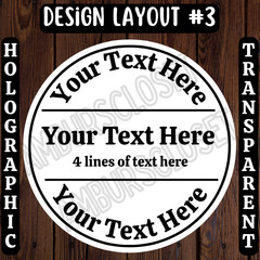 40 CUSTOM BUSINESS STICKERS SEALS LABELS 2″ ROUND WATERPROOF THANK YOU YOUR WAY