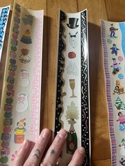 **RARE** SCRAPBOOK BORDER LOT Sandylion Stickers – 1990s, Vtg
