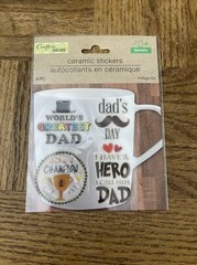 Crafters Square Ceramic Stickers