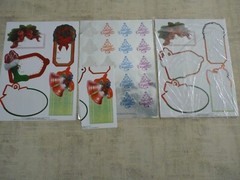Vtg Current Inc Christmas Sticker Sheet Lot 8.5×11 (21) Full Sheets(14) Partial