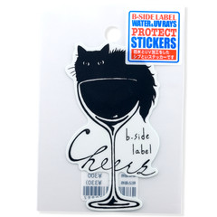 Black Cat Cocktail ✦ B-Side Label Sticker
