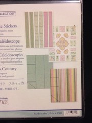 Creative Memories – Kaleidoscope Countryside Stickers NEW
