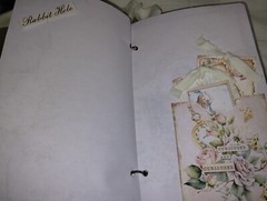 Alice In Wonderland Journal Time For Tea Scrapbook USA Seller