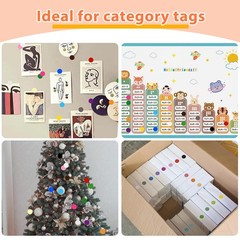 Small Dot Stickers Round Color 1/4» Coding Labels Circle Dot Stickers Label…