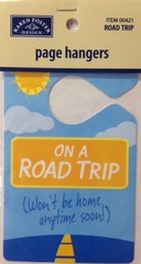 ROAD TRIP PAGE HANGER(2pc)Karen Foster•Vacation•Getaway•Holiday •Disneyland•Trip
