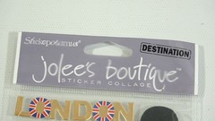 Stickopotamus Destination Jolee’s Boutique London SPJE007 Sticker Collage