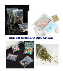 Clear Resealable Zip Lock Top 2 MIL Plastic Bag Baggies SAMPLE: 2×3, 3×5, 4×6