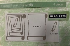 Cutting dies for Frame & edgers, Bows, Scrolls, Popouts