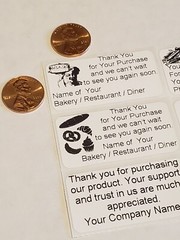 Custom Personalized Labels Stickers Asset Tag Price Business Store 2″x1″