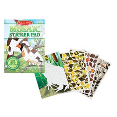 Mosaic Sticker Art Craft Kit Nature Scenes Over 850 Stickers for All Ages