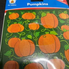 Carson Dellosa Pumpkins Shape Stickers 96 Count Acid Free Craft Supply Halloween