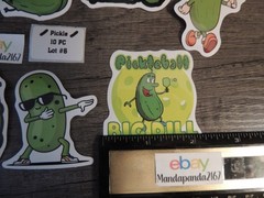 Pickle – Food – Mixed – Stickers Lot #6 – 10 pcs. *Sticker sizes are mixed*