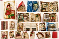 Handmade One-of-a-Kind Christmas Junk Journal | Vintage Altered Book |…