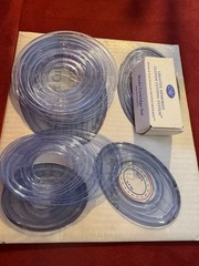 Creative Memories Oval/Circle Custom Cutting System Patterns Blades Some New