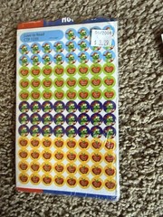 Vintage LOT of FRANCES MEYER STICKERS FMI ~hall mark cards