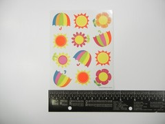 Spring Flowers Umbrellas and Suns Stickers Carson Dellosa