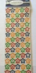 GRADUATION STARS/CIRCLES ALPHABET Sticker(130pc)Bright Color•2 Types•High School
