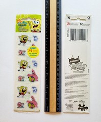 Vtg Sandylion Stickers LOT Spongebob Squarepants NIP soccer pal Patrick Gary